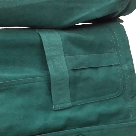 Appleseed button down jacket in hunter green - Picture 4 of 5